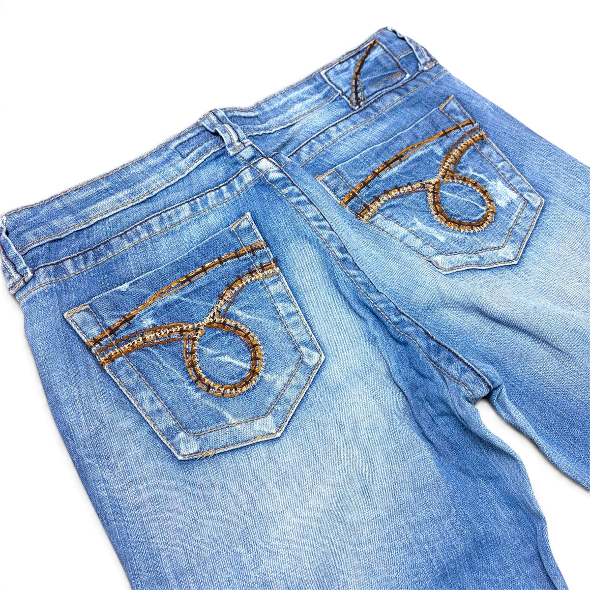 Big Star Y2K Embroidered Pocket Bootcut Jeans