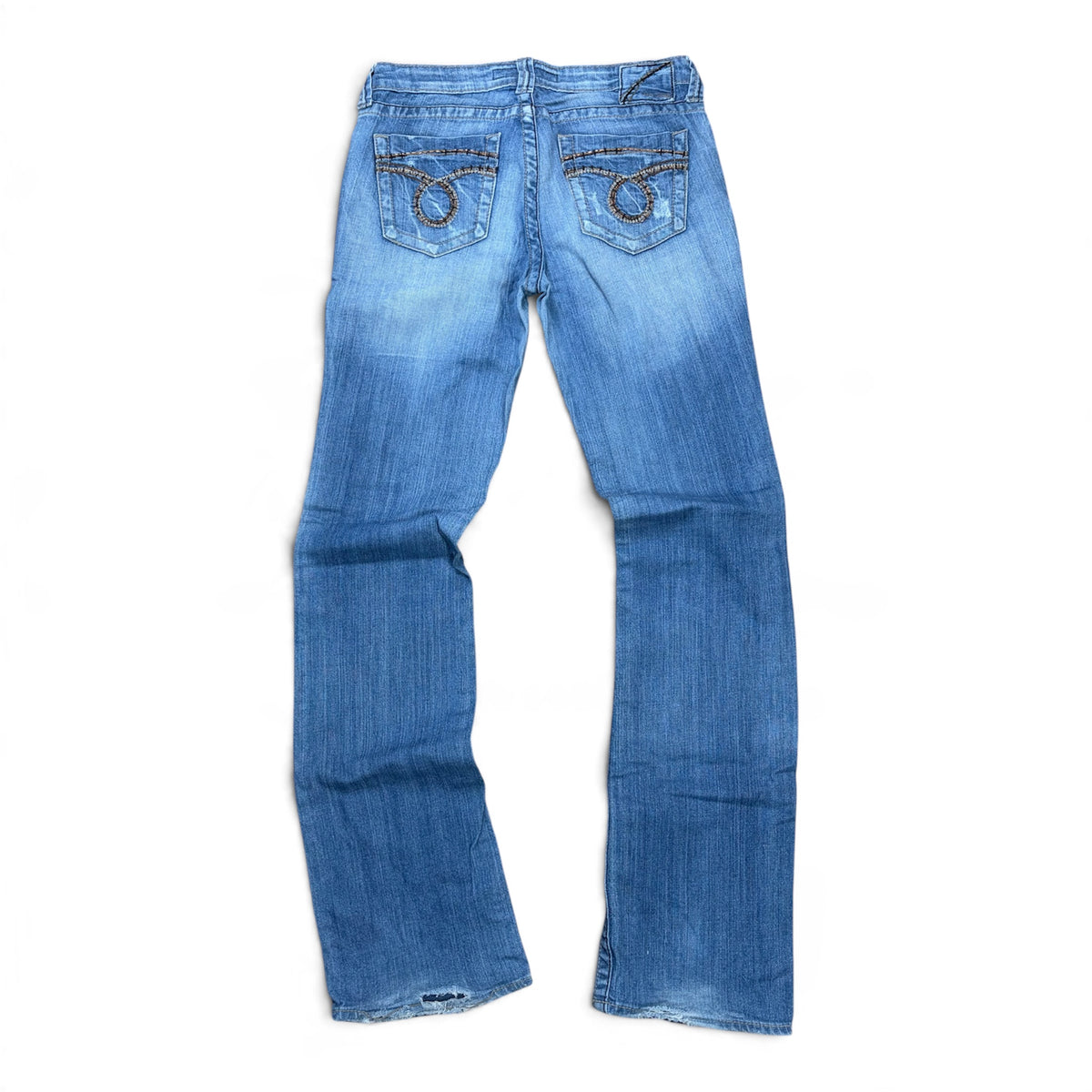 Big Star Y2K Embroidered Pocket Bootcut Jeans